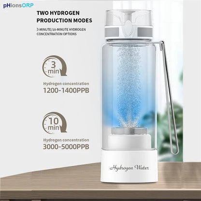 Molecular Hydrogen Water Bottle - Eastern Power Wellness Tech