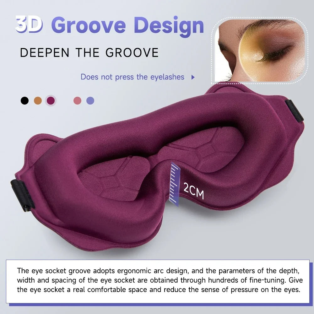 Weighted Silk Deep Sleep Mask