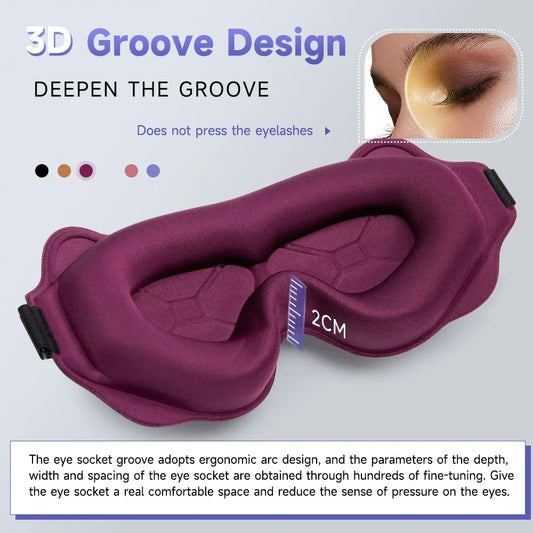 Weighted Silk Deep Sleep Mask