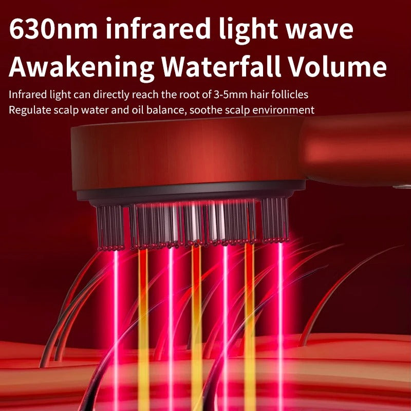 FolliBoost LED Red Light Scalp Massager