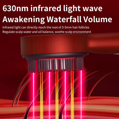 FolliBoost LED Red Light Scalp Massager