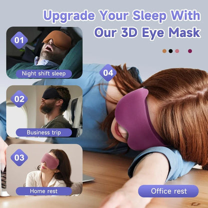 Weighted Silk Deep Sleep Mask