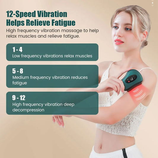 Smart Electric Bian Stone Gua Sha Device with heat and vibration