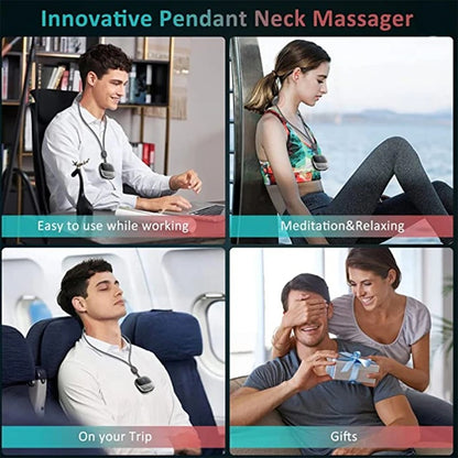 Mini Portable Smart Hanging Neck Massager Relief Relax - Eastern Power Wellness Tech