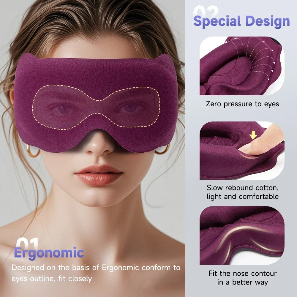 Weighted Silk Deep Sleep Mask