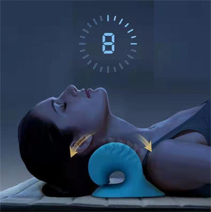 Cervical Neck Traction Pillow for Neck & Shoulder Relief - Eastern Power Wellness Tech
