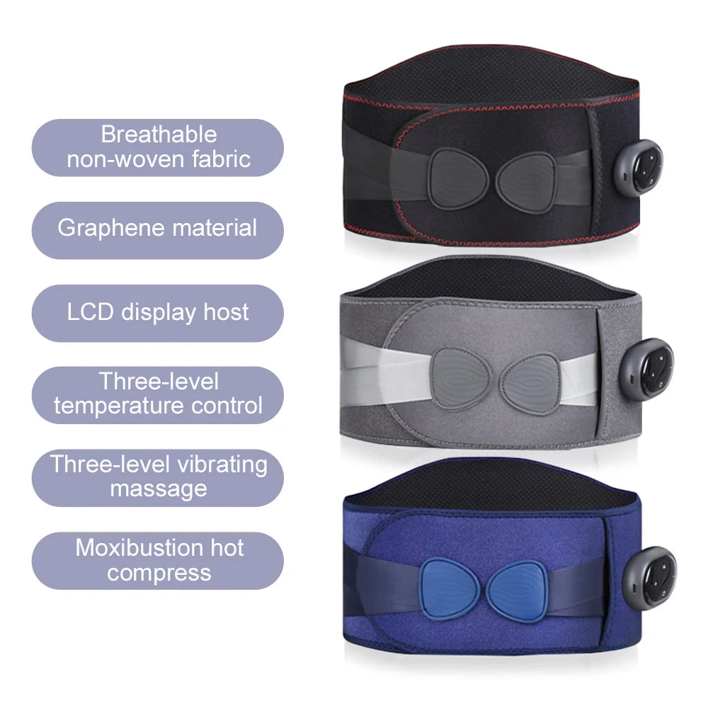 CoreThermal Graphene Far-Infrared Heating Belt for Back Pain Relief