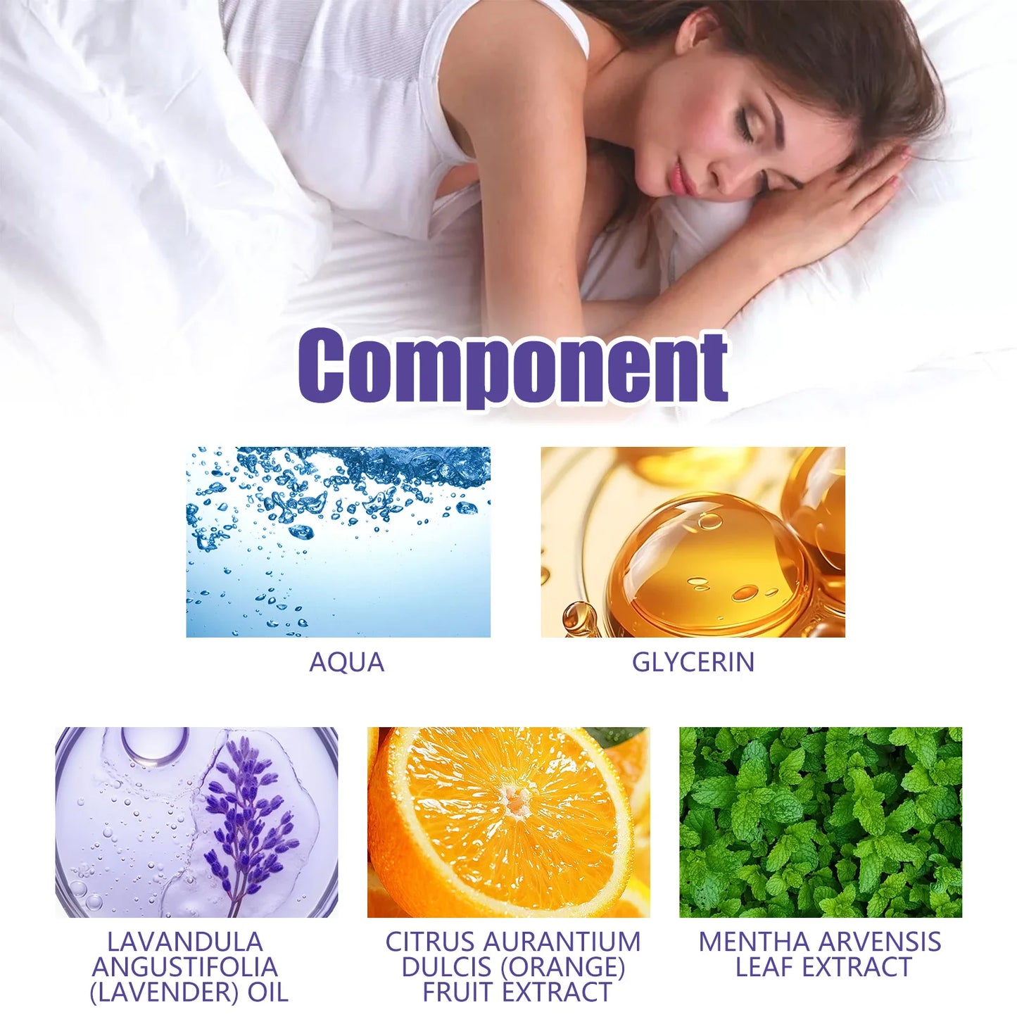 Evening Tranquility: Organic Lavender Sleep Ritual Mist