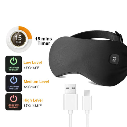 Heated Eye Mask for Dry Eyes - Eastern Power Wellness Tech
