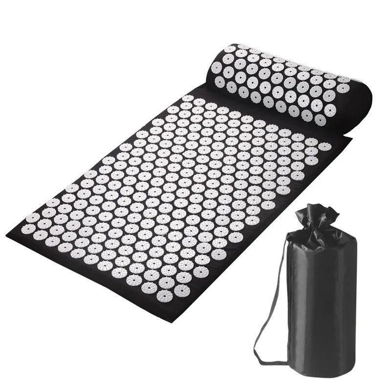 Acupressure Mat & Pillow Set for Muscle Tension Relief