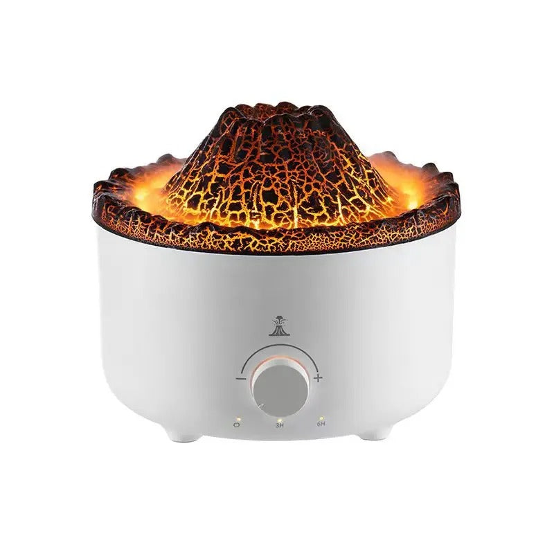 Flame Effect Ultrasonic Aroma Diffuser with Humidifier – 560ml