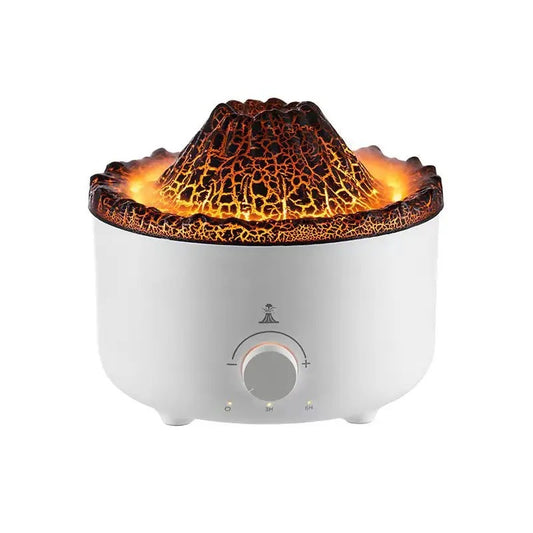 Flame Effect Ultrasonic Aroma Diffuser with Humidifier – 560ml