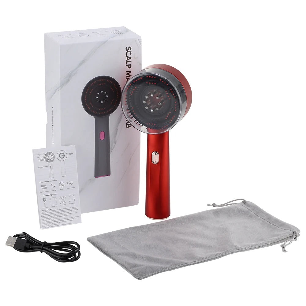 FolliBoost LED Red Light Scalp Massager