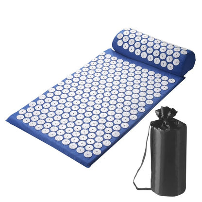 Acupressure Mat & Pillow Set for Muscle Tension Relief