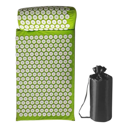 Acupressure Mat & Pillow Set for Muscle Tension Relief