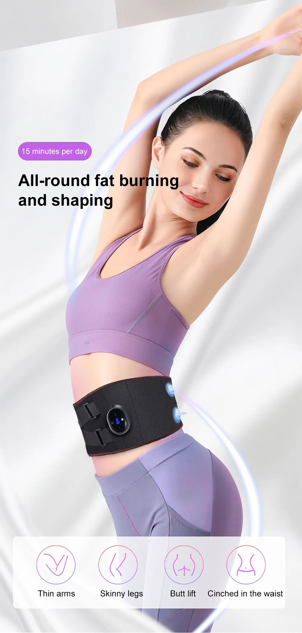 CoreThermal Graphene Far-Infrared Heating Belt for Back Pain Relief