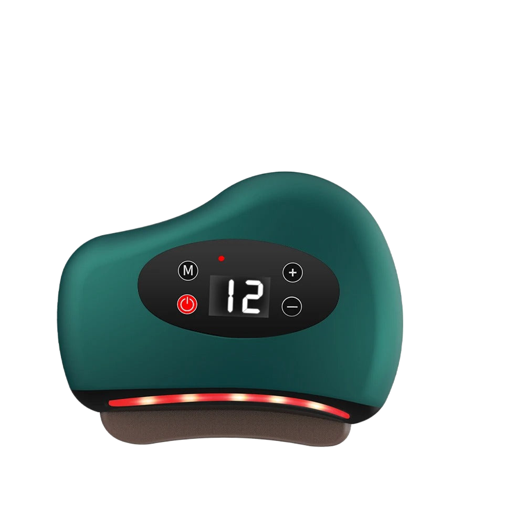 Electric Gua Sha Massage Device with Heat & Vibration